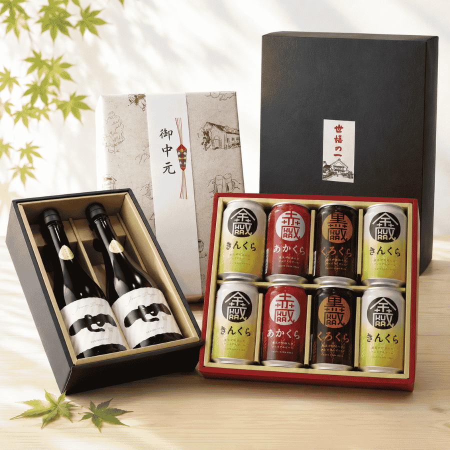 夏のお中元に、岩手のクラフトビールと酒蔵の日本酒を。