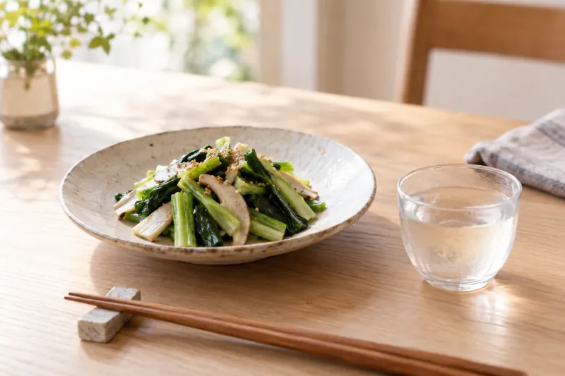 残暑の食卓と冷たい一杯
