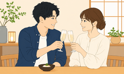 友達と乾杯したい