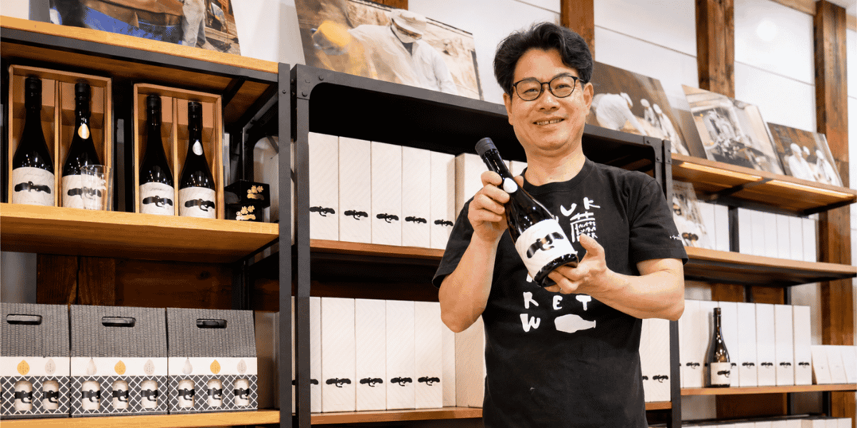 世嬉の一酒造の売店とお中元ギフト