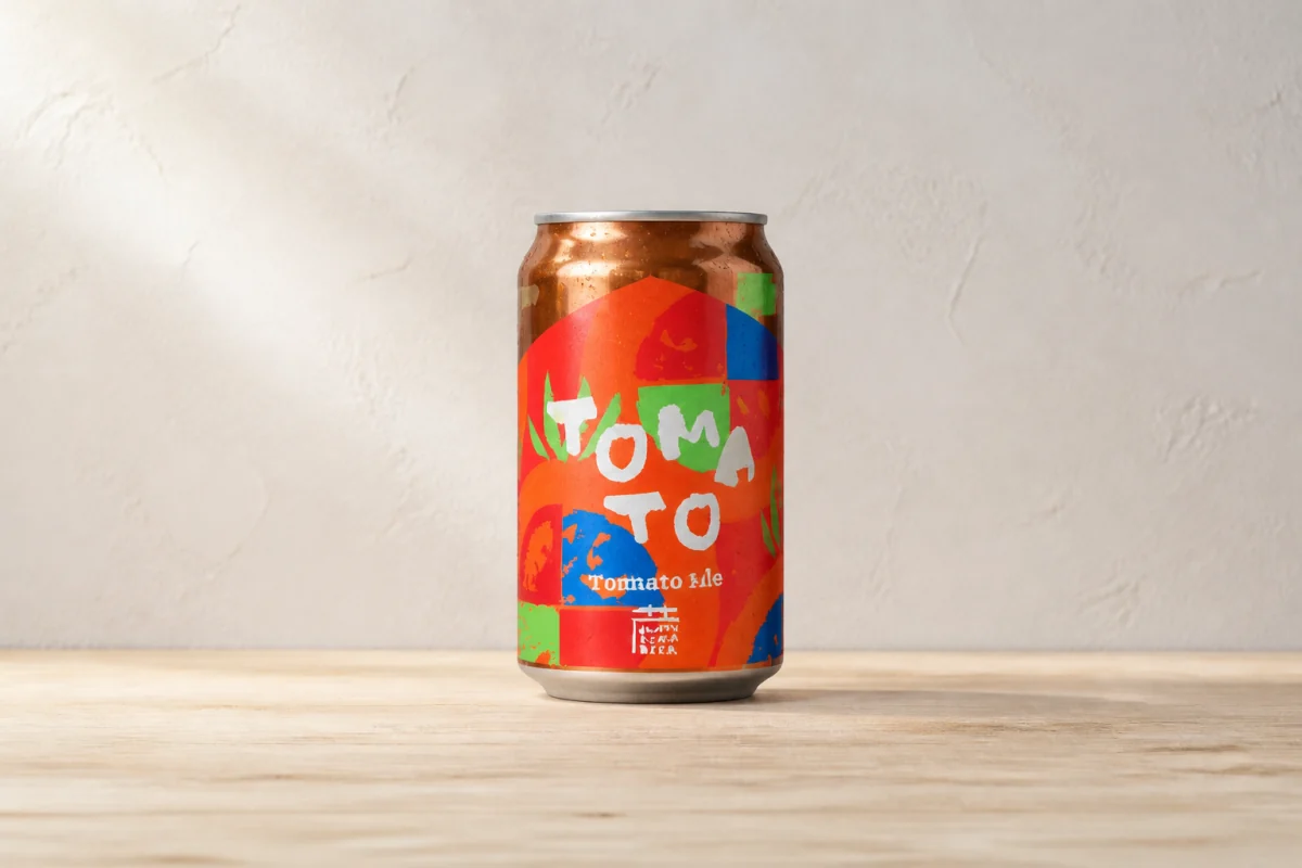 トマトビール1本