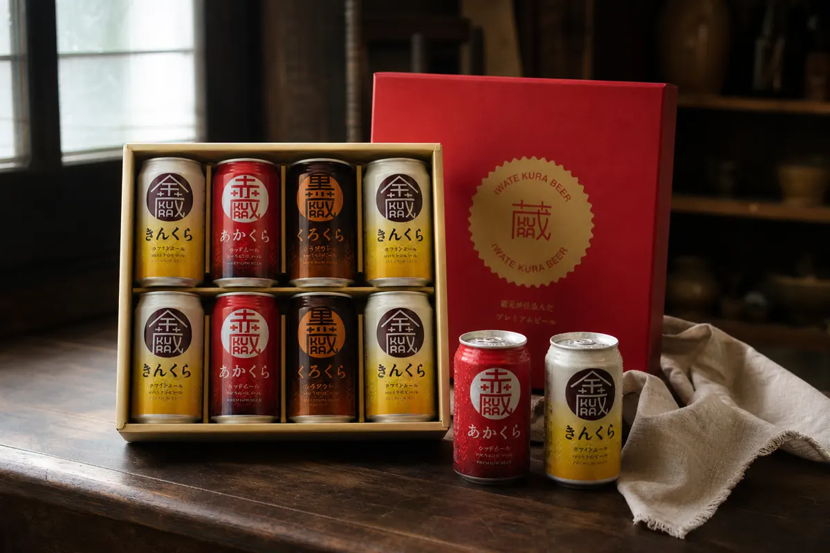 いわて蔵ビールの缶ビールギフト